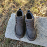 奧康馬丁靴男春季2026新款復古高幫厚底休閑鞋男增高英倫風(fēng)工裝鞋男 暮色灰 41 曬單實(shí)拍圖