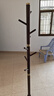 棲音閣衣架落地實(shí)木衣帽架臥室掛衣架落地客廳立式晾衣掛衣桿室內掛包架 曬單實(shí)拍圖