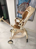 英氏（YEEHOO）風(fēng)行遛娃神器 雙向高景觀(guān)嬰兒車(chē)折疊可坐可躺輕便帶減震 簡(jiǎn)咖色 曬單實(shí)拍圖