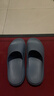 京東京造【3.5cm踩屎感】eva厚底拖鞋男士防臭休閑涼拖鞋 碳灰 42-43 曬單實(shí)拍圖