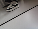 回力君踩屎感加絨小白鞋女生百搭平厚底2026冬季新款設計感老爹運動(dòng)板鞋 黑色單鞋(升級款) 38 曬單實(shí)拍圖
