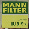 曼牌濾清器（MANNFILTER）機油濾清器機油濾芯HU819x沃爾沃XC Classic/C70/V40/S60S80/XC90 曬單實(shí)拍圖