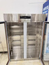 志高商用消毒柜雙門(mén)立式紫外線(xiàn)熱風(fēng)循環(huán)烘干一體大容量雙開(kāi)門(mén)不銹鋼飯店酒店餐飲消毒碗柜保潔柜 150-200人用【一星級 熱風(fēng)循環(huán) 無(wú)磁層架】 曬單實(shí)拍圖