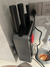 OOU黑刃五代抗菌刀具全套廚房家用菜刀套裝鋒利中式刀具套裝高碳鋼廚具套刀用具大全七件套 曬單實(shí)拍圖