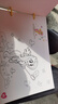 喜比姆奇妙萌可涂色書(shū)公主畫(huà)畫(huà)本3-6歲兒童女孩幼兒園馬克筆涂鴉填色繪 曬單實(shí)拍圖