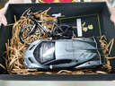 minispace蘭博基尼毒藥veneno仿真合金汽車(chē)模型1:24靜態(tài)金屬擺件生日禮物 蘭博基尼毒藥-銀+自行車(chē)禮盒 曬單實(shí)拍圖