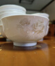 景黛景德鎮陶瓷米飯碗家用高顏值中式簡(jiǎn)約防燙大湯碗菜盤(pán)魚(yú)盤(pán)骨瓷餐具 6英寸面碗4個(gè) 曬單實(shí)拍圖