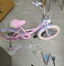奧仕龍x迪士尼聯(lián)名自行車(chē)兒童3-6歲小孩單車(chē)4-8歲公主款兒童自行車(chē) 冰雪奇緣-艾莎【后座版】禮包 12寸 適合80-90cm 曬單實(shí)拍圖