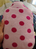 HUGO FROSCH熱水袋德國進(jìn)口兒童生態(tài)環(huán)保注水暖水袋卡通絨布套草莓點(diǎn)點(diǎn)(0.8L) 曬單實(shí)拍圖