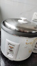 榮事達（Royalstar）電飯煲電飯鍋5-8個(gè)人家用一鍵柴火飯保溫老人操作簡(jiǎn)單煮飯鍋傳統老式直身鍋帶蒸籠6L大容量RZ-60B 曬單實(shí)拍圖