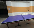 凱捷質(zhì)造（KAIJIE）乒乓球桌室內家用可折疊移動(dòng)式專(zhuān)業(yè)比賽標準乒乓球臺 帶滾輪 KJ018R-50專(zhuān)業(yè)款 曬單實(shí)拍圖