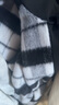 POUM小香風(fēng)黑白格子男士春秋加厚保暖外套男女同款假兩件上衣連帽夾克 SJNZ-WY01黑色夾棉 L 【身高165-175體重115-130】 曬單實(shí)拍圖