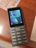 諾基亞（NOKIA）125 4G AI版全網(wǎng)通移動(dòng)聯(lián)通電信廣電 2.4英寸 老人老年按鍵直板學(xué)生兒童備用手機 雙卡雙待 鈦灰色 曬單實(shí)拍圖