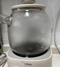 美的（Midea）0膠水全玻璃全自動(dòng)養生壺 1.2L大容量辦公室多功能茶漏煮茶壺 燒水壺24h恒溫可煮小米年貨 1.2L 0膠水全玻璃帶濾網(wǎng)MK-YS12B102 曬單實(shí)拍圖