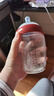 Hoag（霍格）玻璃奶瓶新生兒防脹氣奶嘴0-3歲嬰兒寶寶防嗆奶瓶240MLs 曬單實(shí)拍圖