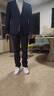 利郎西裝套裝男一?？凵虅?wù)男士西服春款26新款男士套裝職業(yè)裝 曬單實(shí)拍圖