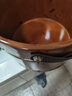 京東物流 手提泡腳桶木桶木質(zhì)洗腳桶實(shí)木足浴桶家用腳盆泡腳盆 茶色25cm手提足浴桶-無(wú)蓋 曬單實(shí)拍圖
