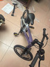 KinderKraftKK兒童自行車(chē)4-6-12歲學(xué)生單車(chē)男女孩新年禮物山地車(chē)幻影16寸紫 曬單實(shí)拍圖