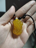 慈靈閣黃玉髓財富貔貅吊墜女款男士項鏈黃瑪瑙如意皮丘情侶飾品掛件 曬單實(shí)拍圖