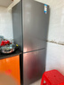 美的（Midea）186升兩門(mén)冰箱小戶(hù)型風(fēng)冷無(wú)霜節能家用PT凈化雙門(mén)雙溫百搭銀色以舊換新BCD-186WMA 曬單實(shí)拍圖