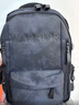 回力（Warrior）書(shū)包初中生男減負護脊寬背帶書(shū)包女高中生雙肩包大學(xué)生高顏值背包 黑色休閑款【3D減壓氣囊護腰】 【十大隔層】 曬單實(shí)拍圖