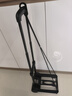 得力（deli）小推車(chē)平板車(chē)拉桿車(chē)手拉車(chē)折疊購物車(chē)買(mǎi)菜車(chē)戶(hù)外搬運車(chē)承重70斤 曬單實(shí)拍圖