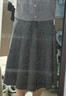 優(yōu)衣庫女裝寬褶中裙/半身裙裙子479916 488364 479916/08深灰色 L 曬單實(shí)拍圖