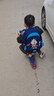 幼兒園書(shū)包兒童包包男孩可愛(ài)奧特曼男寶寶輕便減負透氣雙肩包2348 奧特曼深藍大號（掛件款）/ 幼兒園 曬單實(shí)拍圖