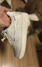 耐克NIKE男空軍一號AF1 AIR FORCE1馬年限定款 運動(dòng)鞋IQ1119-011白41 曬單實(shí)拍圖