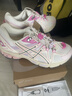 亞瑟士ASICS男女戶(hù)外舒適透氣慢跑鞋 GEL-KAHANA 8 FL 米白色/粉紅色 38 曬單實(shí)拍圖