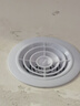 歐芬琦（OUFENQI） abs新風(fēng)風(fēng)口圓形中央空調出風(fēng)口百葉室內可調換氣通風(fēng)口排風(fēng)罩 旋轉100mm 曬單實(shí)拍圖