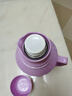 【專(zhuān)享】新款馬卡龍熱水瓶車(chē)載暖壺小型保溫瓶家用宿舍帶蓋暖水瓶 紫色1.6L 曬單實(shí)拍圖