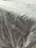 全棉雙層羽絨被被套被殼自充絨內膽套半成品專(zhuān)用自己填充防鉆絨服 提花純棉立體【雙層-灰色】 200x230cm【高密防鉆絨】 曬單實(shí)拍圖