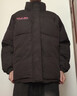NASANCU美式高街立領(lǐng)加厚男款秋冬季ins潮牌羽絨服寬松保暖面包服外套 黑色 【500g商城專(zhuān)柜版】 XL 曬單實(shí)拍圖