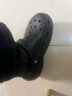 卡駱馳（CROCS）貝雅云彩女士洞洞鞋休閑鞋|208186 黑色-001    40 (260mm)   曬單實(shí)拍圖