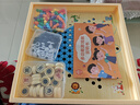 星星舟磁吸五子棋飛行棋兒童益智玩具跳棋圍棋象棋多功能棋盤(pán)五合一套裝 曬單實(shí)拍圖