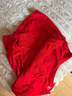 古今（GUJIN）盒裝】馬年騏驥紅本命年秋衣秋褲女結婚新年禮物保暖內衣套裝新娘 曬單實(shí)拍圖