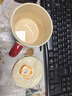 RICH YOUR HOME德國品質(zhì)杯子陶瓷杯帶蓋子水杯咖啡杯家用可愛(ài)女生日禮物節日送禮 COOKIES:杯+蓋+勺 曬單實(shí)拍圖
