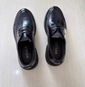 百麗厚底商務(wù)鞋男26新款夏季商場(chǎng)款牛皮革上班鞋透氣休閑皮鞋8ZM01AM6 黑色 43 曬單實(shí)拍圖