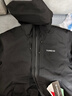 探路者（TOREAD）沖鋒衣三合一戶(hù)外男女冬季羽絨登山服防水防風(fēng)外套 黑色 L 曬單實(shí)拍圖