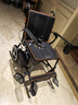 英洛華（innuovo）全碳纖維電動(dòng)輪椅車(chē)輕便折疊老人智能代步手推車(chē)可上飛機N5909 曬單實(shí)拍圖