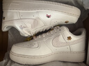 耐克 女空軍一號 AF1 運動(dòng)板鞋馬年限定脫韁系列 IQ1143-100白38.5 曬單實(shí)拍圖