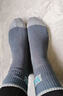 鴨鴨襪子男夏季【100%純棉襪】抗菌防臭商務(wù)男士中筒吸汗休閑耐磨薄款 曬單實(shí)拍圖
