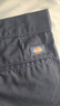 Dickies874經(jīng)典款工裝褲男女同款直筒休閑長(cháng)褲復古回潮易穿搭褲子 黑色 34 曬單實(shí)拍圖