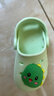 牧童兒童拖鞋夏男寶寶洞洞鞋軟底女童卡通洗澡嬰幼兒家居鞋奶龍綠160 曬單實(shí)拍圖