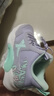 特步童鞋兒童網(wǎng)布透氣籃球鞋防滑耐磨運動(dòng)鞋 雪青紫 37 曬單實(shí)拍圖
