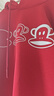 大嘴猴（paul frank）衛衣男女款情侶連帽外套男春秋季紅色衣服潮牌上衣男裝 紅色 3XL 曬單實(shí)拍圖