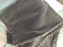 馬登工裝美式高街水洗做舊牛仔褲灰色直筒微錐蘿卜褲休閑長(cháng)褲子男夏春 水洗灰 33 曬單實(shí)拍圖