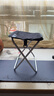 探險者（TAN XIAN ZHE）折疊凳子戶(hù)外折疊椅小板凳便攜馬扎手包椅子露營(yíng)野餐火車(chē)高鐵排隊 【升級鋁合金款】手包椅黑色-背帶款 曬單實(shí)拍圖