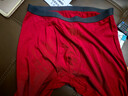 蕉內熱皮301+男士保暖褲秋褲精梳棉紅色本命年7A抗菌發(fā)熱鎖溫打底褲 曬單實(shí)拍圖